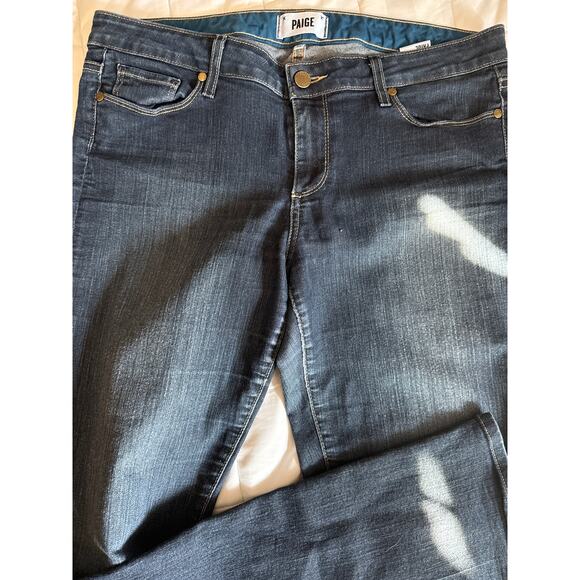 PAIGE DENIM SKYLINE BOOT JEANS SIZE 32 - Picture 2 of 4